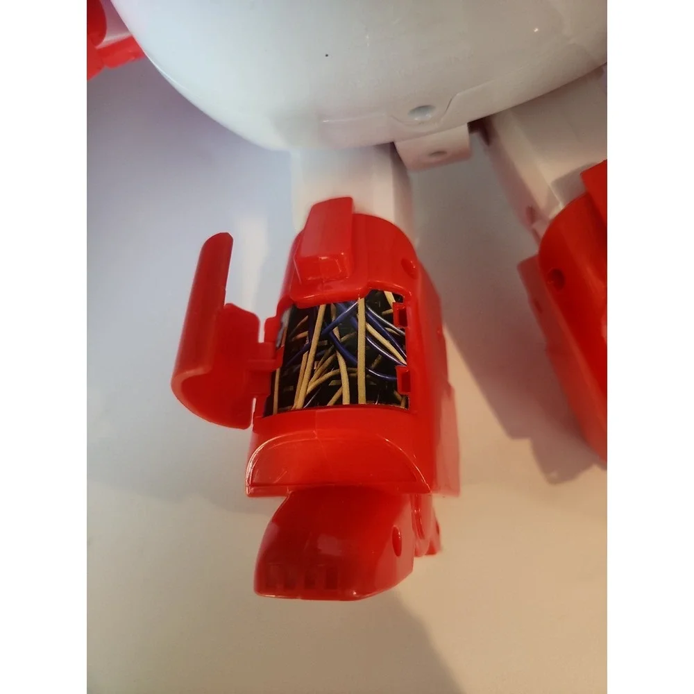 Super Wings Large Robot Ready Talking Jett Figure with Phrases, Lights & Sounds